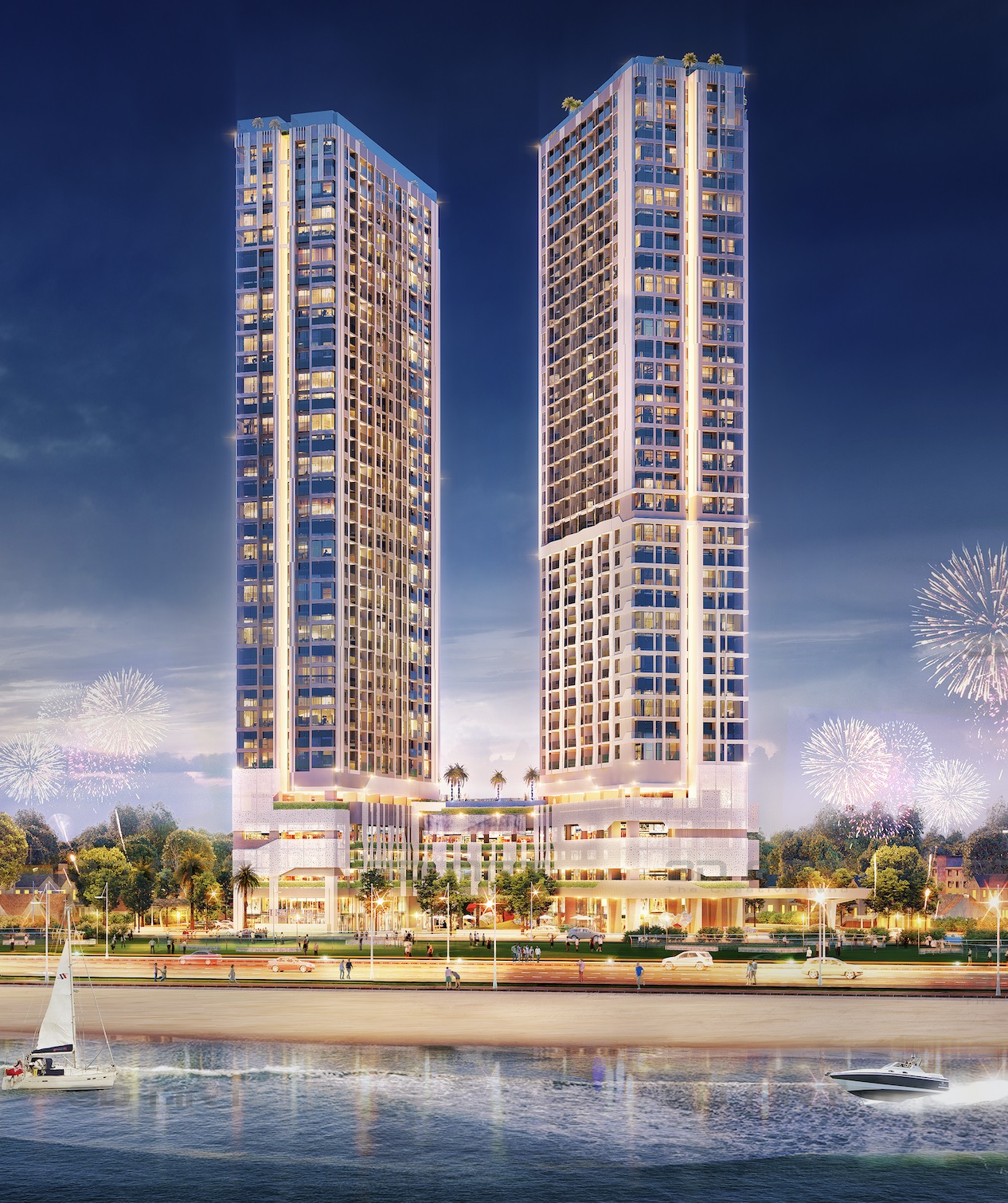 Phối cảnh chung cư The Ruby Hà Khánh