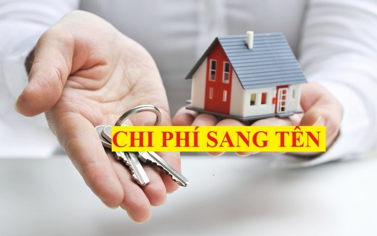 Chi phí sang tên sổ đỏ