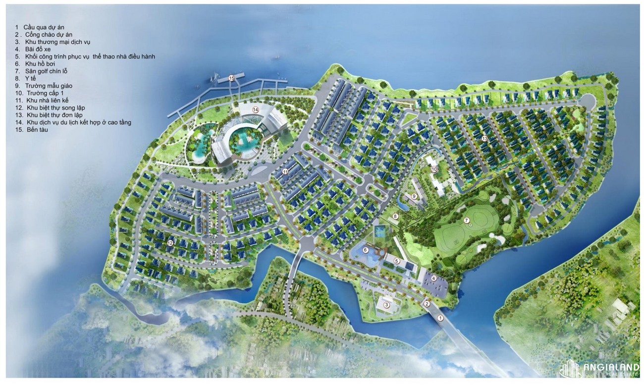 Mặt bằng Centria Island Biên Hòa Đồng Nai