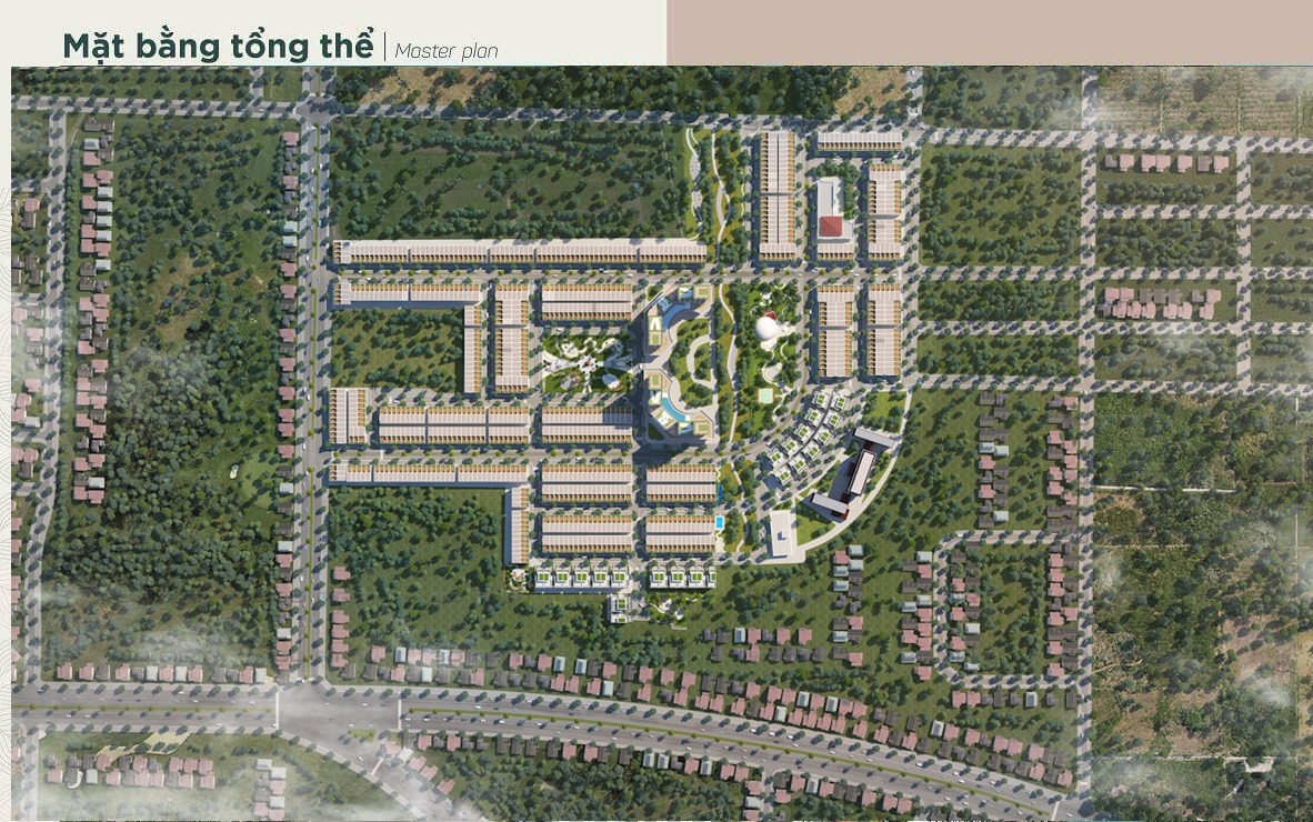 Mặt bằng KĐT TNR Long Khánh