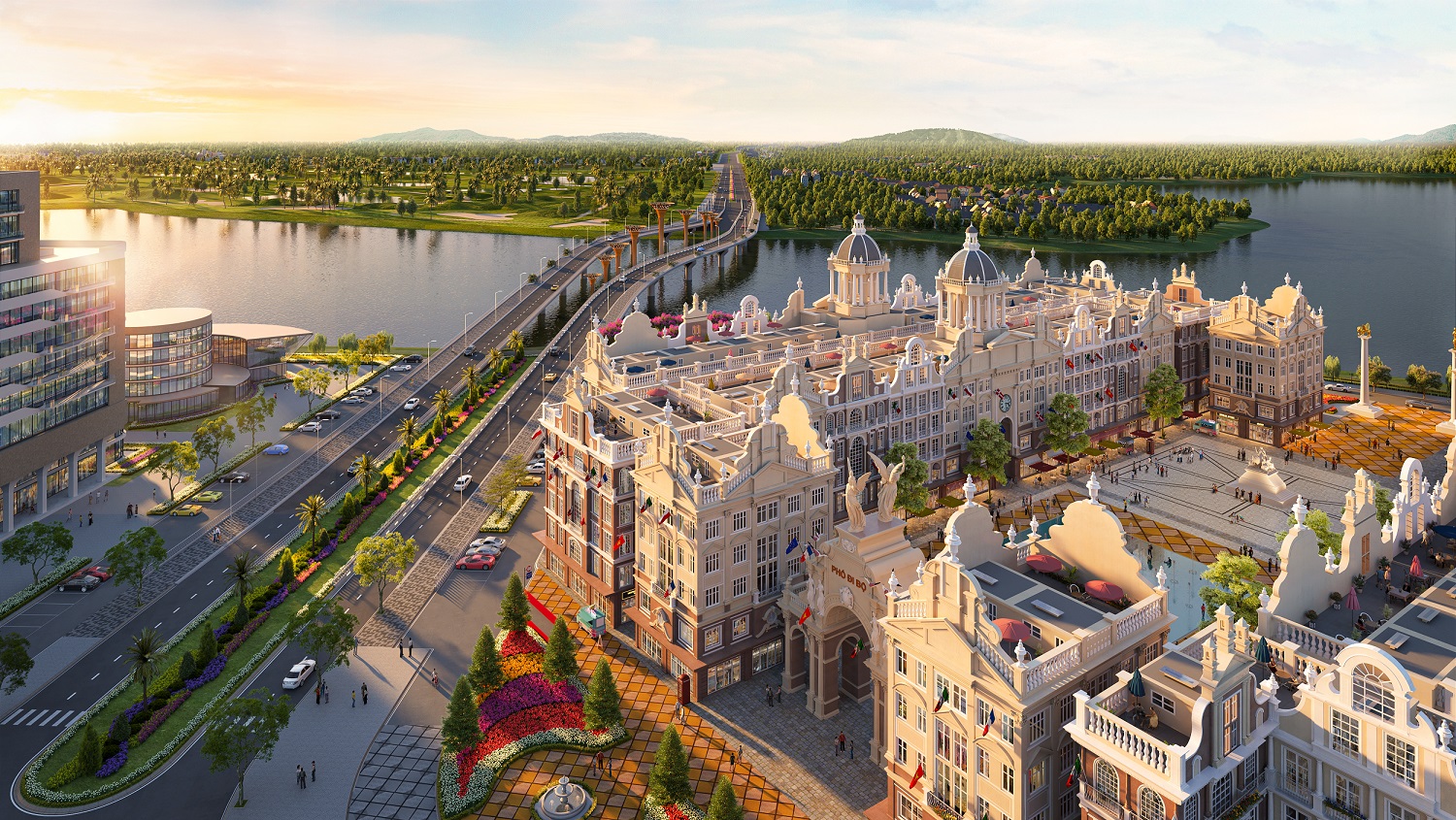 Tiện ích dự án River Bay Vĩnh Yên