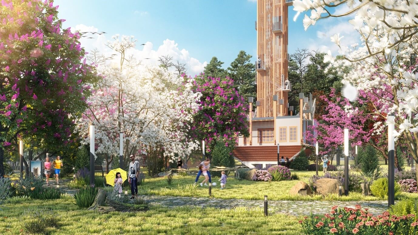 Tiện ích khu đô thị Apec Golden Valley Mường Lò Yên Bái