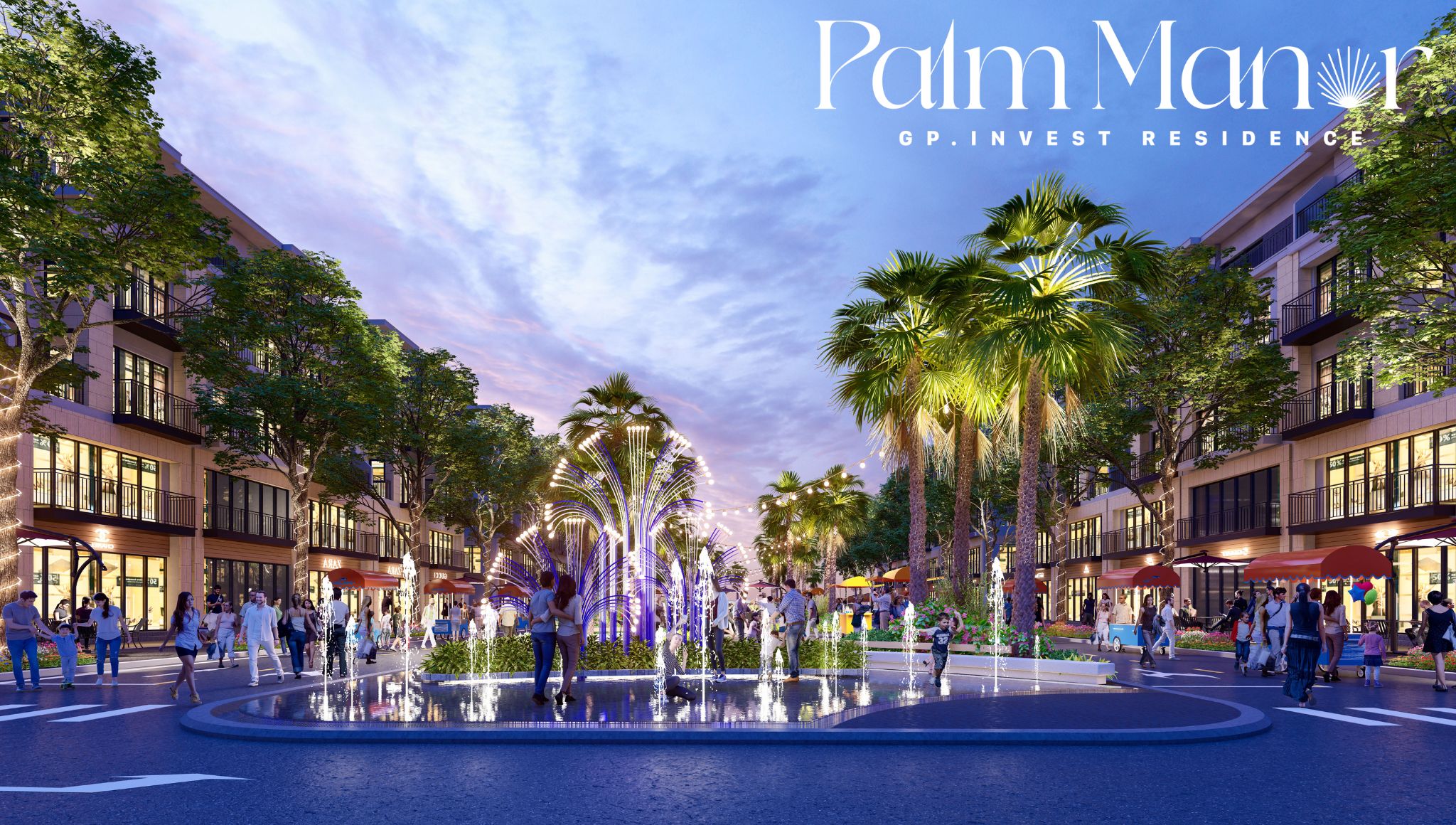 Tiện ích khu đô thị Palm Manor Việt Trì