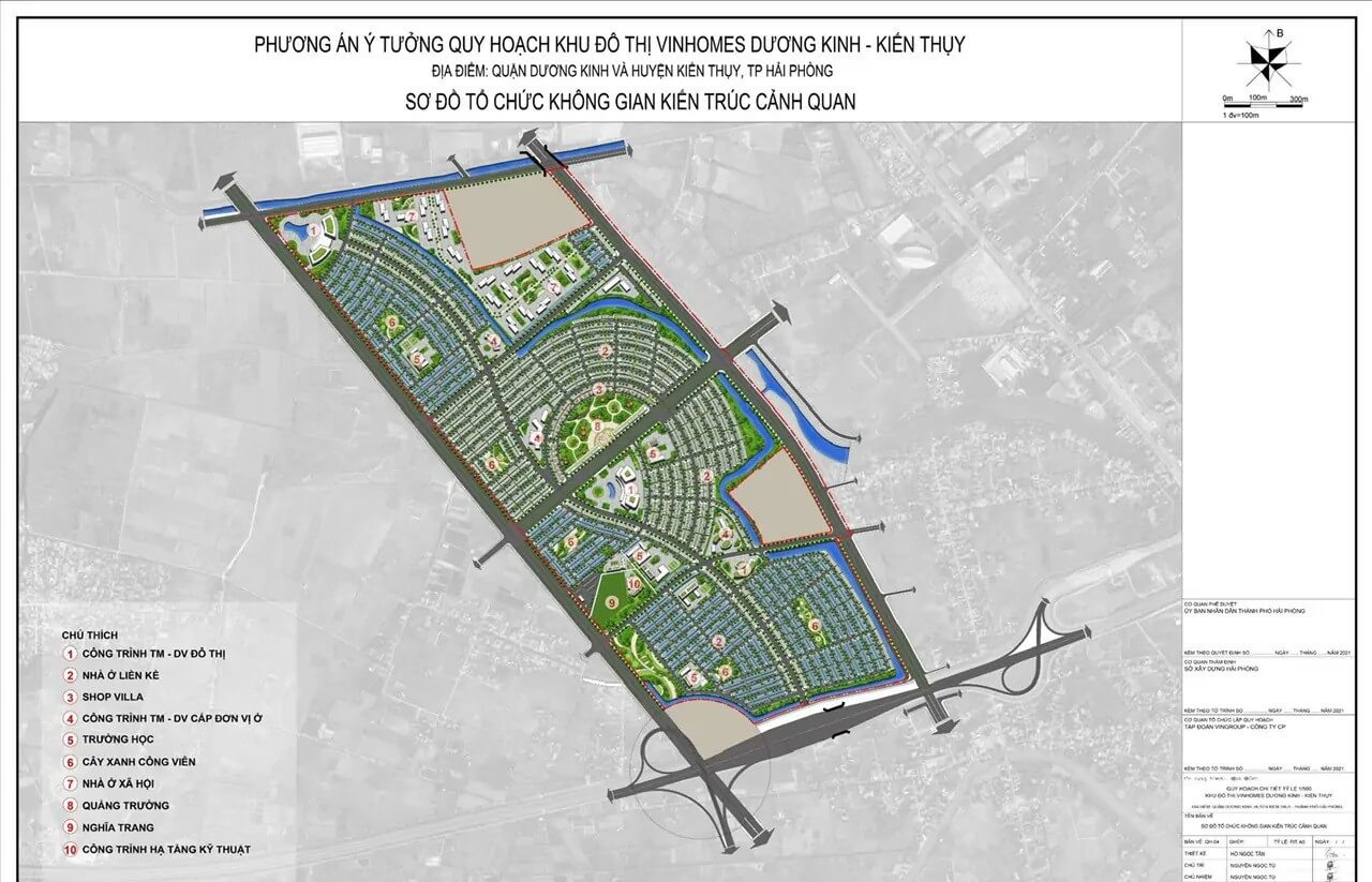 Quy hoạch Vinhomes Dương Kinh Kiến Thuỵ