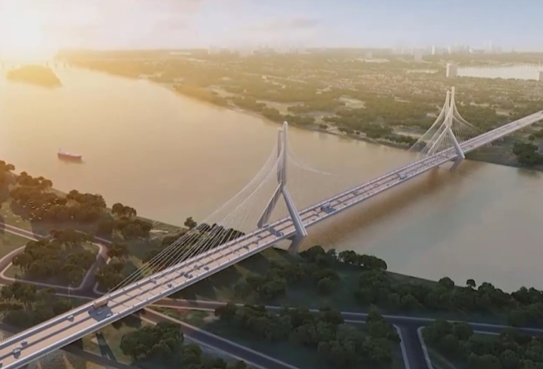 Cầu Tứ Liên chính thức khởi công