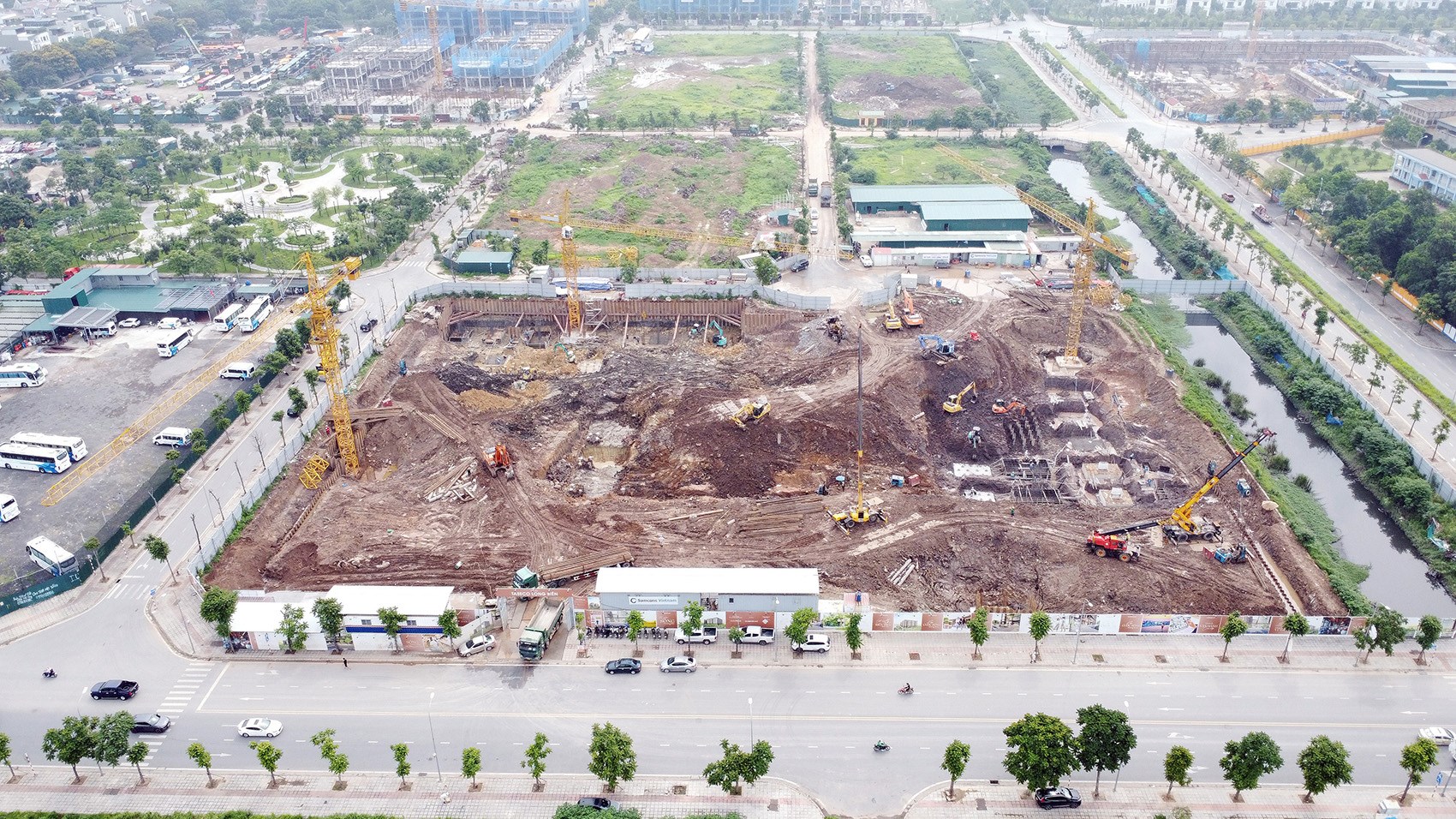 Tiến độ xây dựng dự án chung cư Taseco Long Biên tháng 6/2025