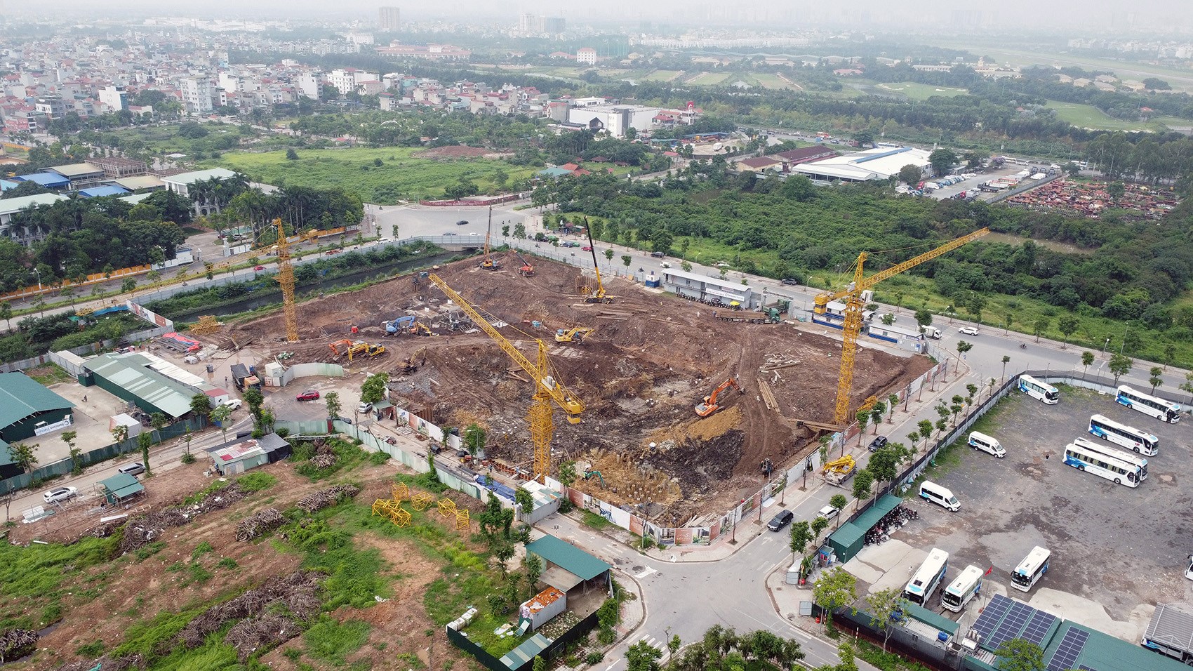 Tiến độ xây dựng dự án chung cư Taseco Long Biên tháng 6/2025