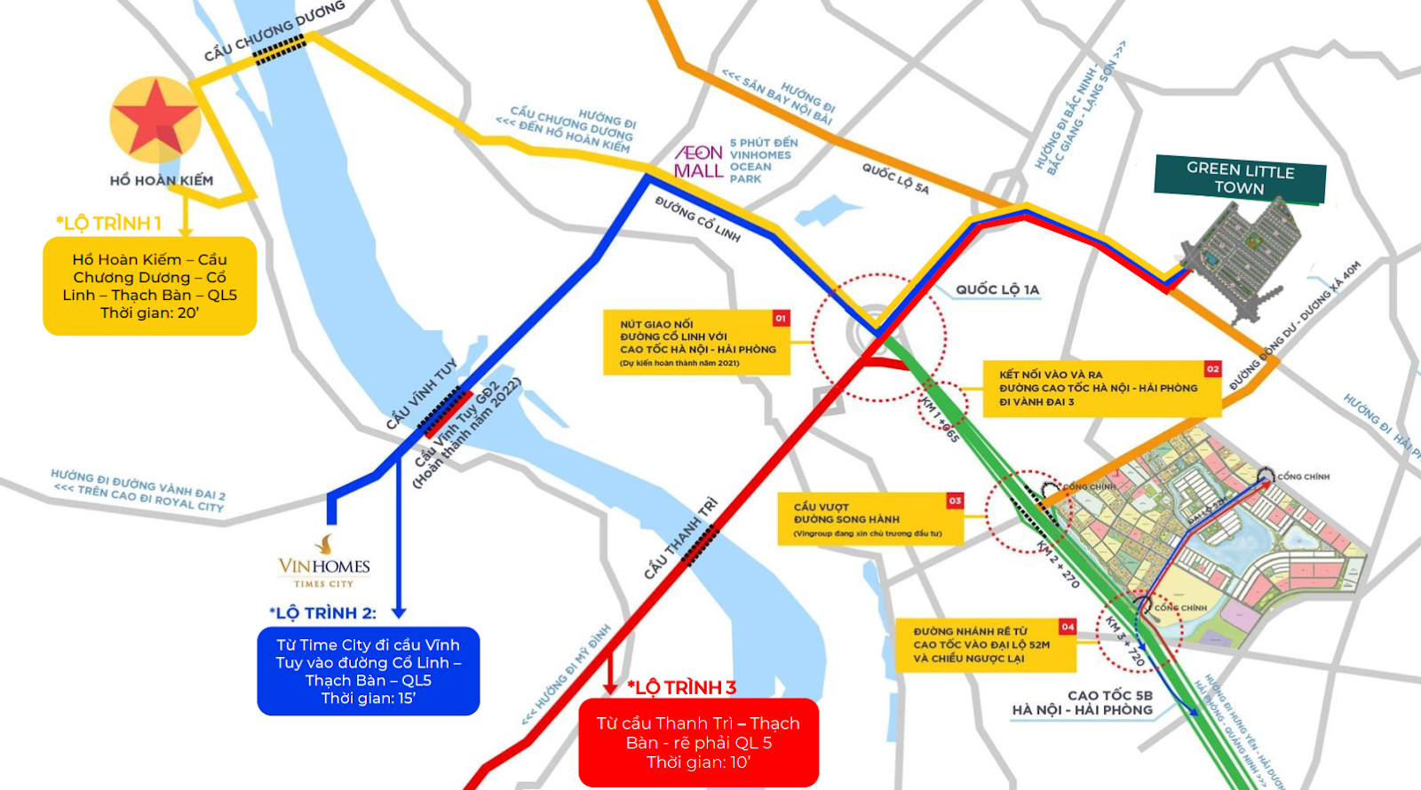 Vị trí dự án Green Little Town