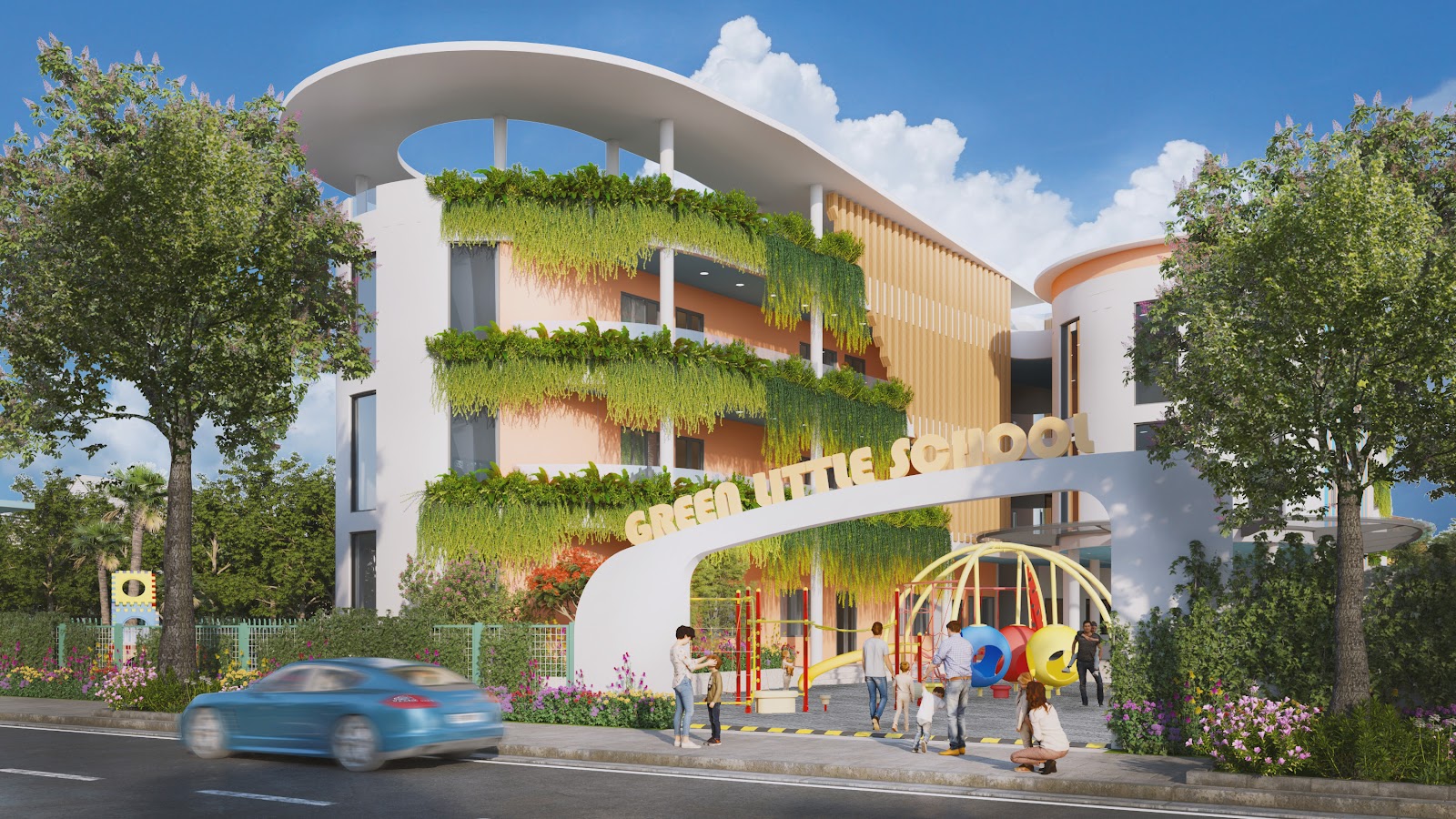 Tiện ích dự án Green Little Town Cổ Bi Gia Lâm