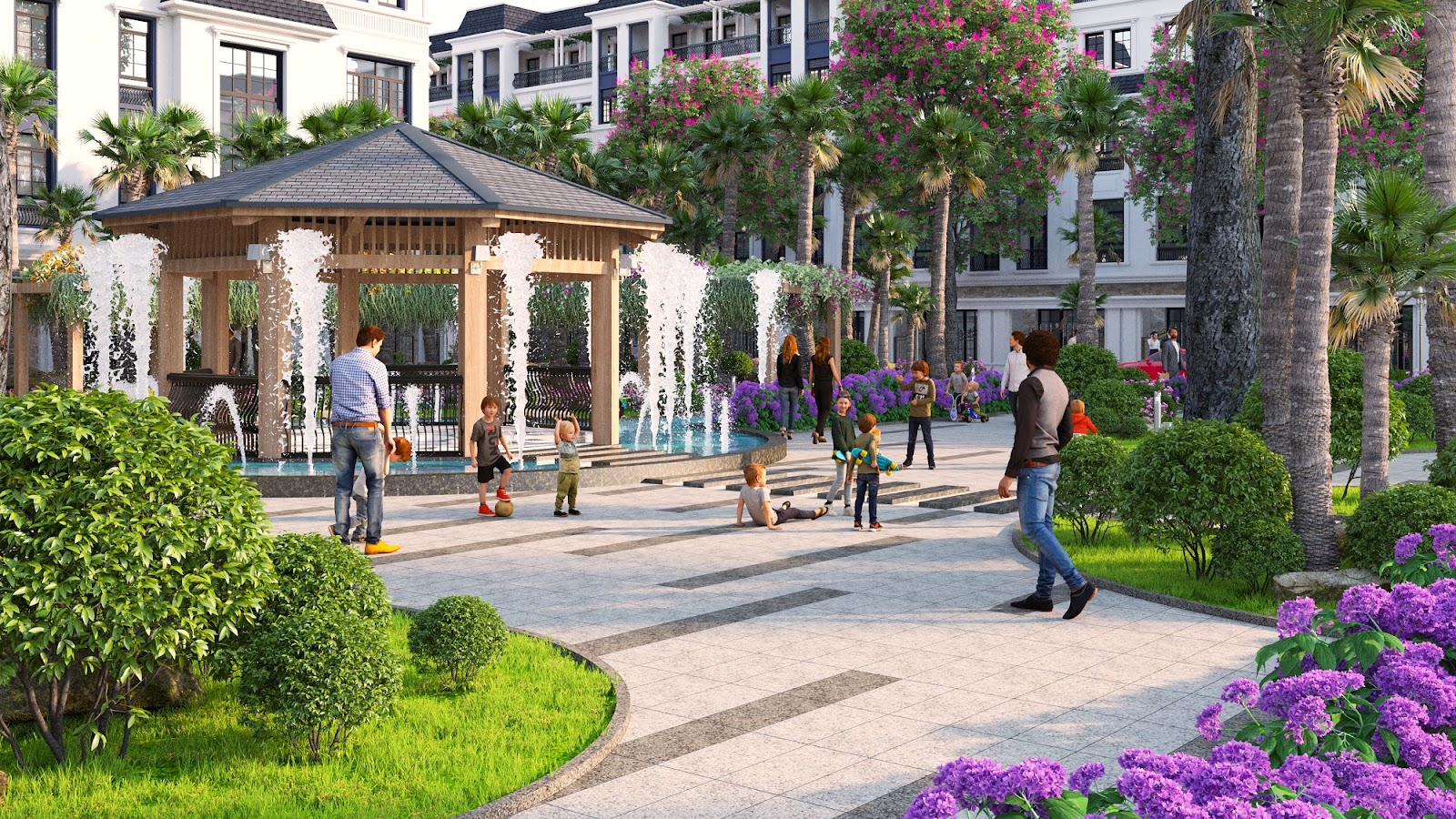 Tiện ích dự án Green Little Town Cổ Bi Gia Lâm