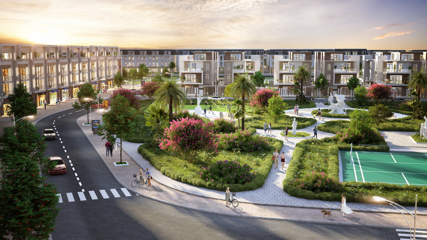 Tiện ích Vinaconex Móng Cái Vera Diamond City Móng Cái