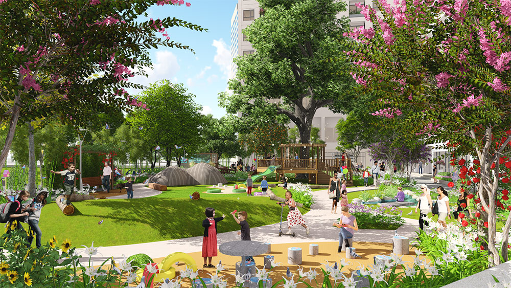 Tiện ích Chung cư The Queen Palace 360 Giải Phóng