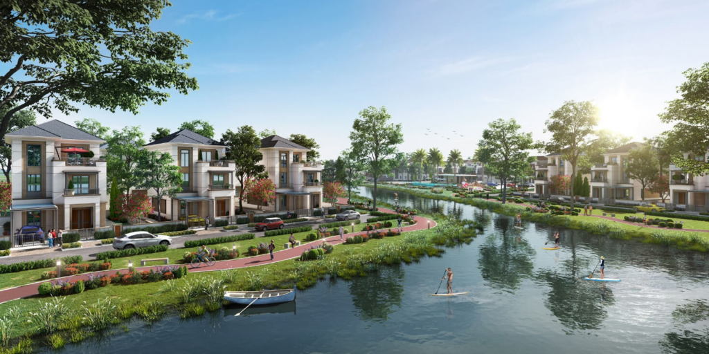 Biệt thự đảo Alluvia City Văn Giang Hưng Yên
