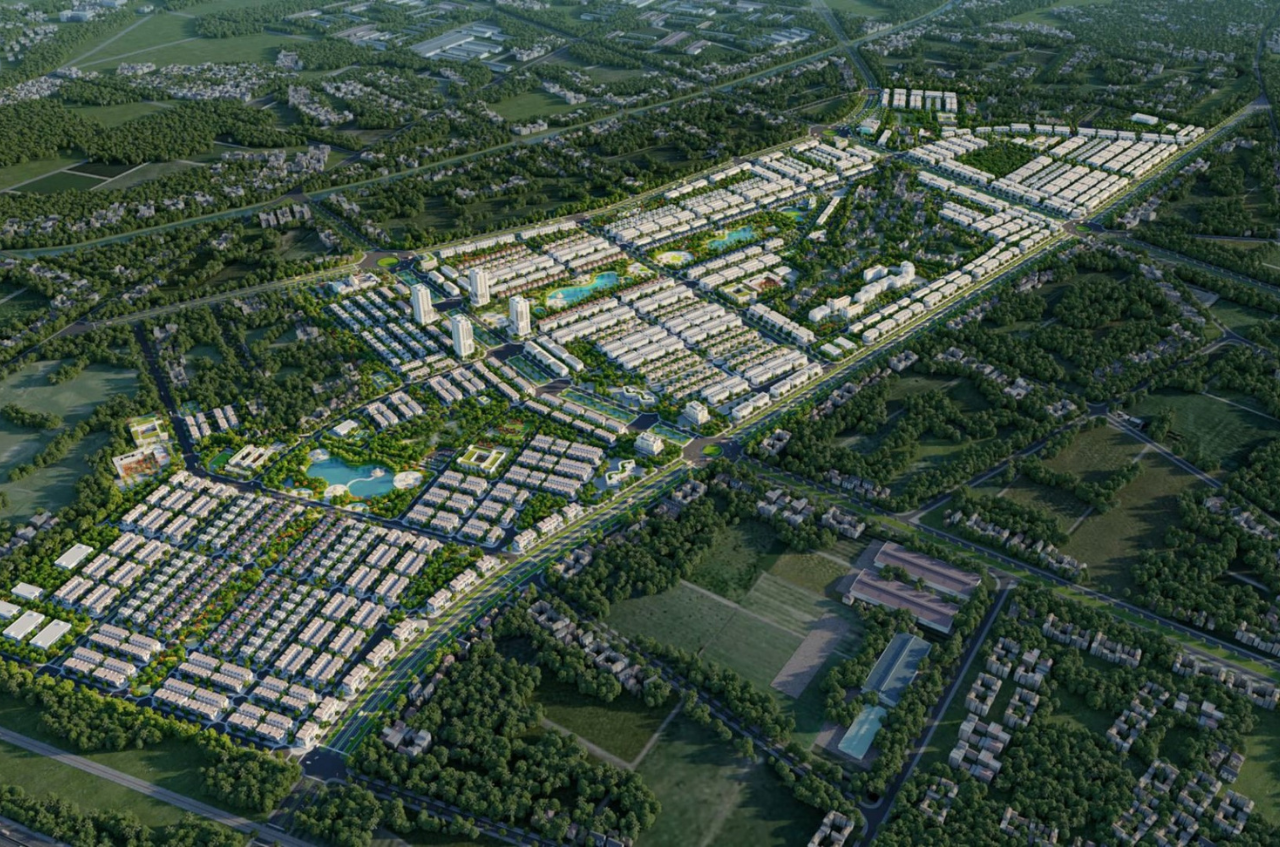 Mặt bằng dự án Taseco Duy Tiên Hà Nam
