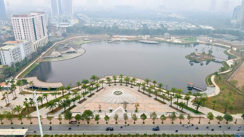 Hồ điều hòa gần dự án Mipec 54 Tố Hữu