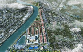 Phối cảnh tổng thể dự án Kalong Riverside Móng Cái